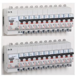 Interrupteur différentiel DX³-ID haut vis/haut auto 2P 230V~ 63A AC 30mA -2 mod