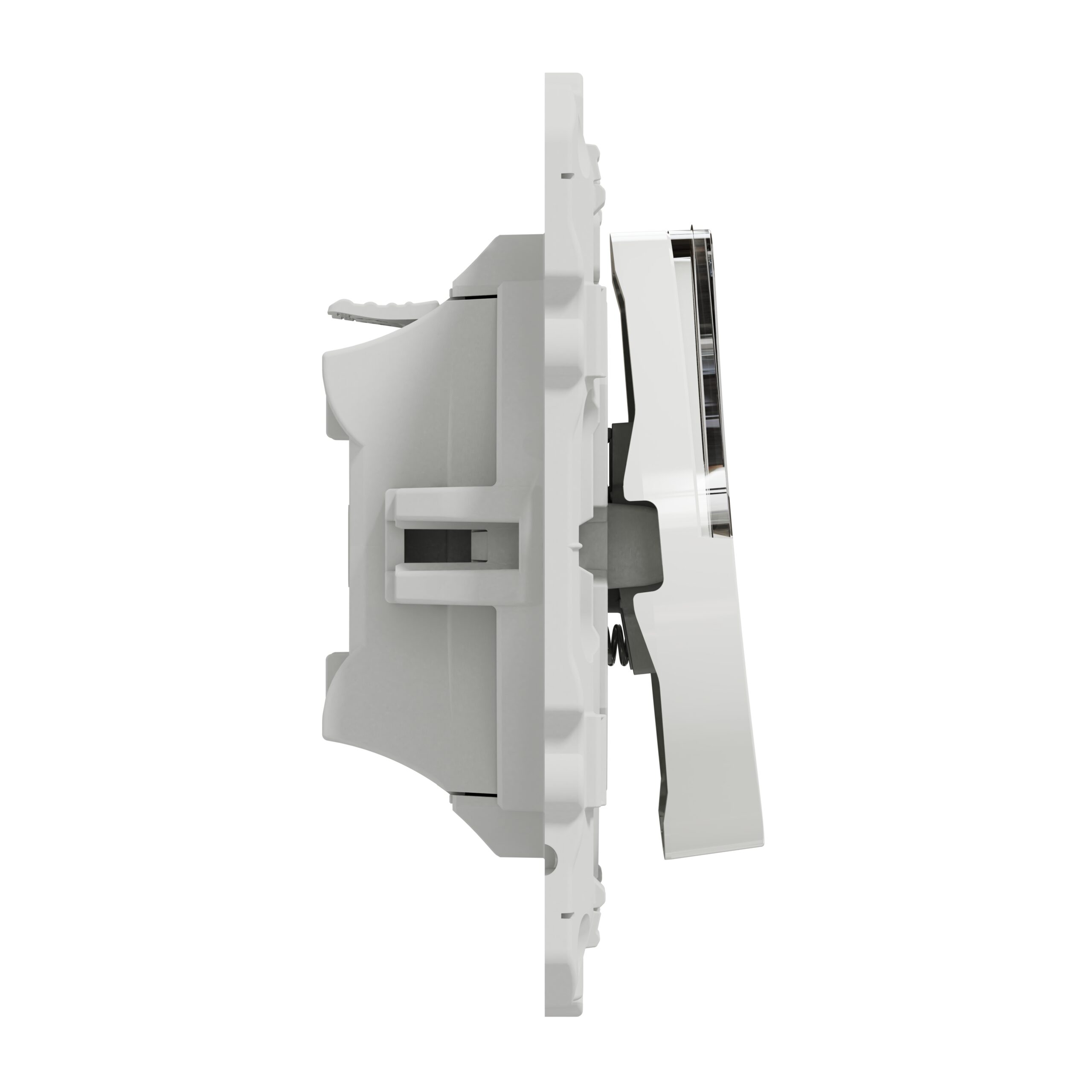 Odace 2011 - poussoir avec porte-étiquette - blanc – Image 5