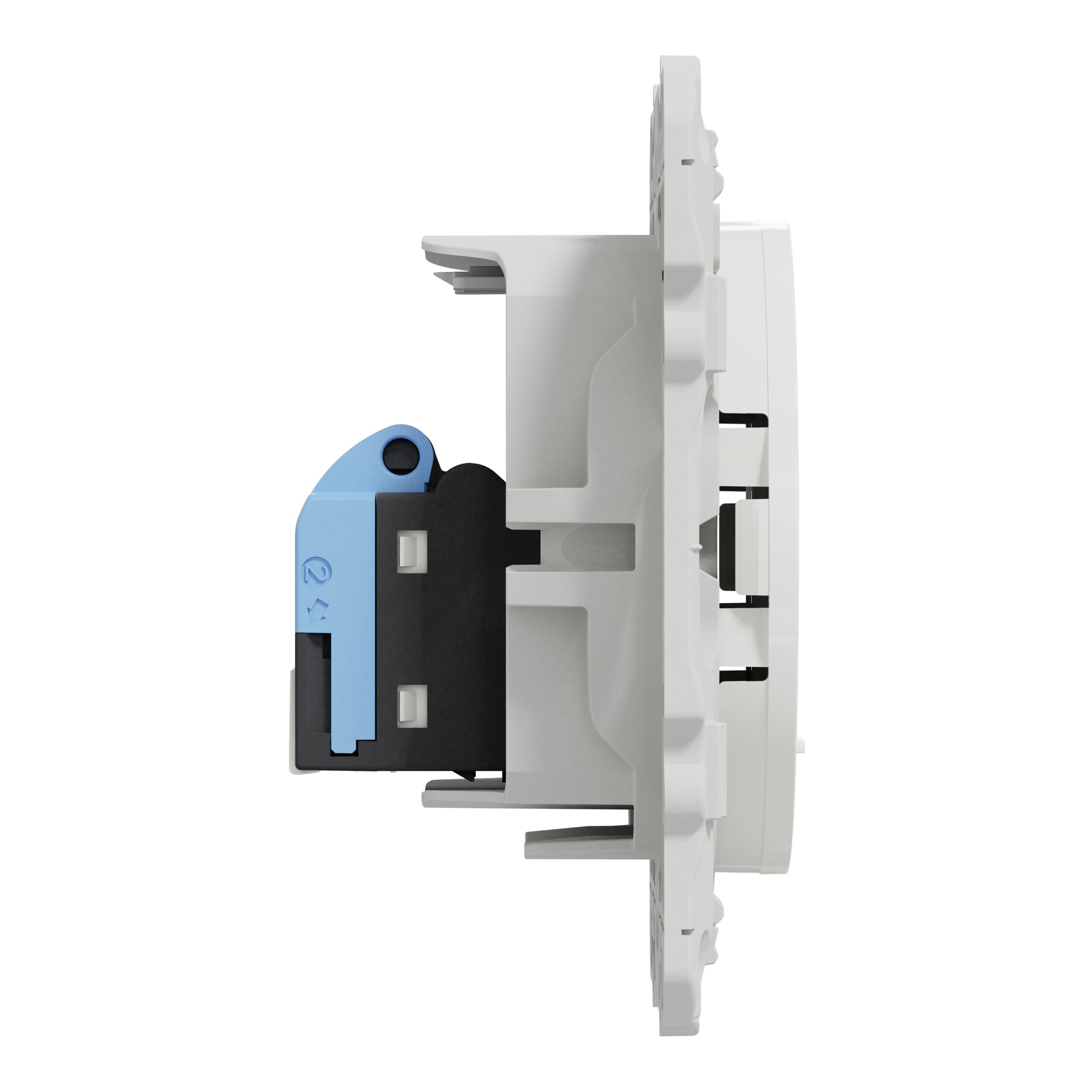 Odace 2011 - prise RJ45 cat.6 STP - grade 2TV min à grade 3TV - blanc – Image 5
