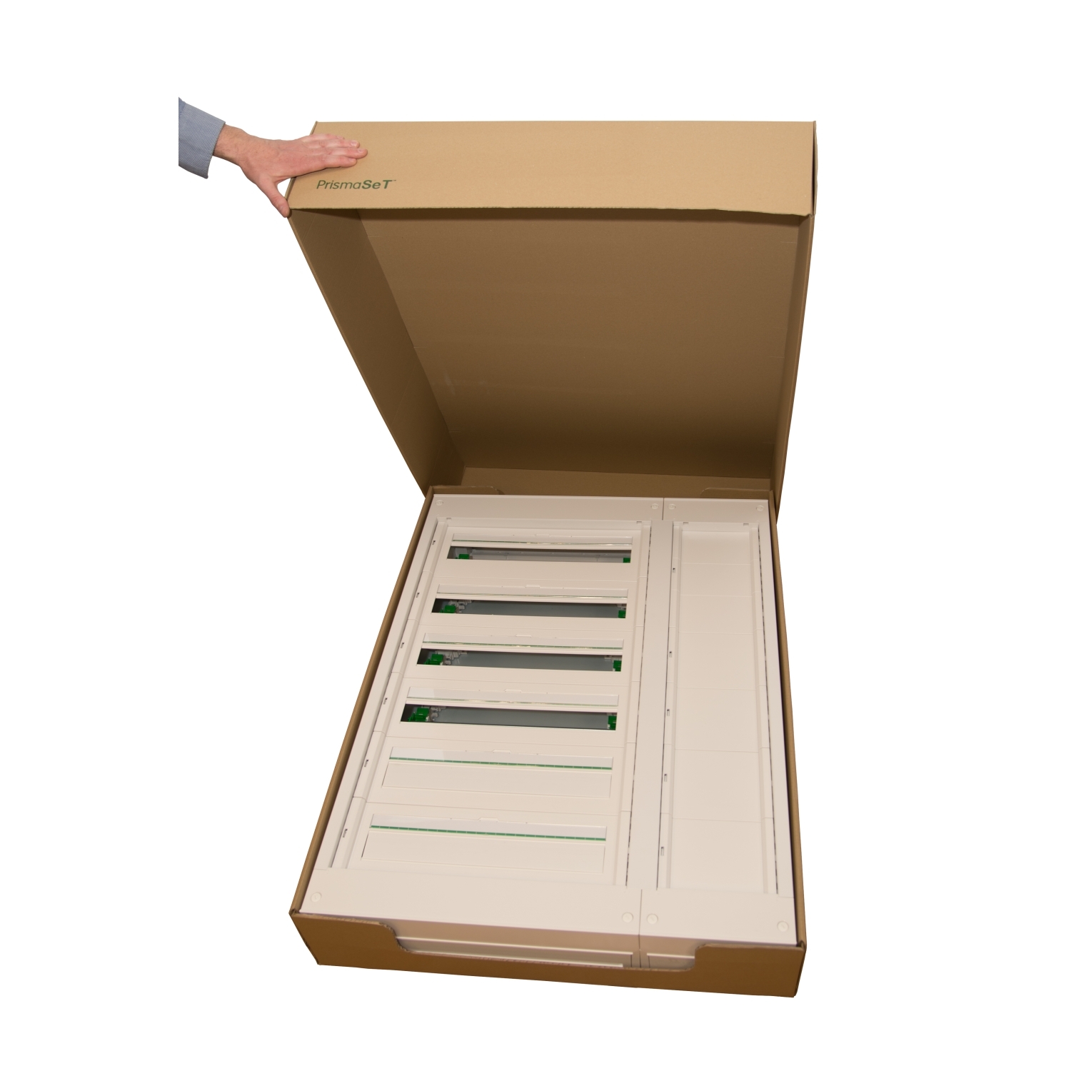PrismaSeT S - coffret saillie plastique & métal 7 rangées 24 modules – Image 6