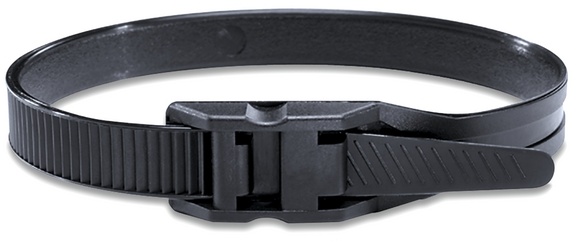 Collier d'installation 265x9 mm en PA66W Résistant aux UV noir - LPH 275 – Image 5