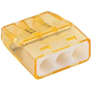 Borne de connexion transparente 3 entrées orange MINI CONNEX green – Image 5