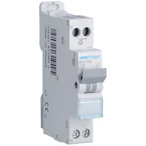 Disjoncteur Phase+ Neutre 32A 3kA Courbe C connexion automatique SanVis 1 Module – Image 5