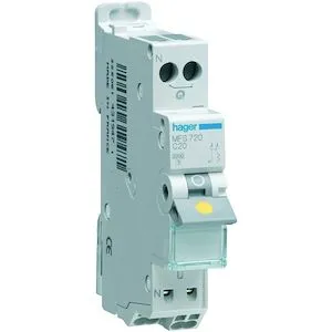 Disjoncteur Phase+ Neutre 20A 3kA Courbe C connexion automatique SanVis 1 Module – Image 6