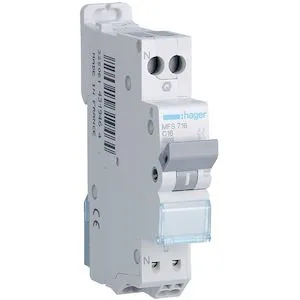 Disjoncteur Phase+ Neutre 16A 3kA Courbe C connexion automatique SanVis 1 Module – Image 5