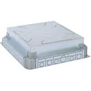 Boîte d'encastrement chape béton auto-ajustable pour boîte de sol 16/24 modules – Image 2