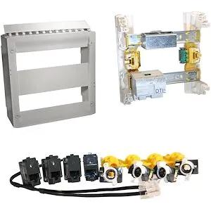 Coffret Drivia 13 Basique économique équipé de 4 prises RJ45 – Image 3