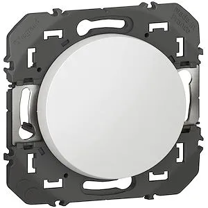 Interrupteur ou va-et-vient dooxie 10AX 250V~ finition blanc – Image 5