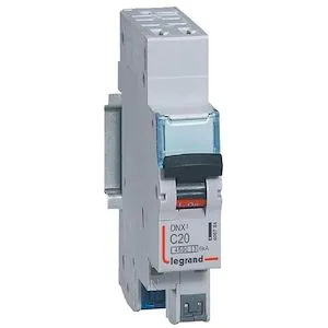 Disjoncteur DNX³ 4500 - auto/auto - 1P+N 230V~ 20A - 4,5kA - courbe C - 1 module – Image 2