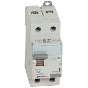 Interrupteur différentiel DX³-ID haut/bas vis - 2P 230V~ 63A typeAC 30mA - 2 mod – Image 6