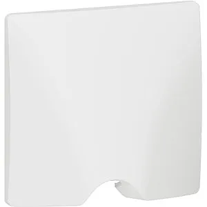Sortie de câble IP21 dooxie complète avec plaque à encastrer - finition blanc – Image 4