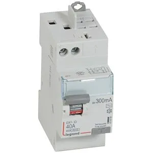 Interrupteur différentiel DX³-ID haut vis/haut auto 2P 230V~ 40A AC 300mA -2 mod – Image 4