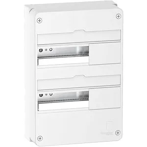 Resi9 - Coffret en saillie Blanc (RAL 9003)- 2 rangées de 13 modules – Image 2