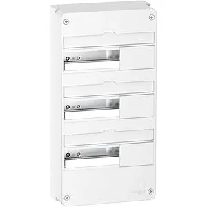 Resi9 - Coffret en saillie Blanc (RAL 9003)- 3 rangées de 13 modules – Image 3