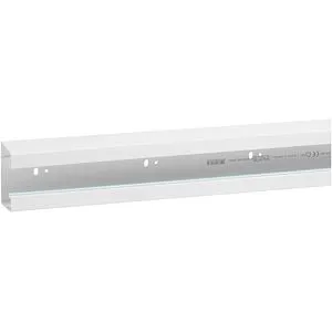 Goulotte Logix 45-85x50mm-1 compartiment-2m-Livré sans couvercle-PVC Blanc Artic – Image 3