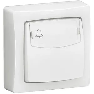 Poussoir porte-étiquette Appareillage Saillie complet blanc – Image 4