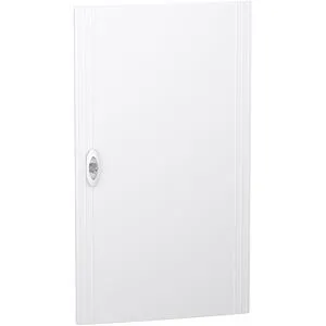PrismaSeT XS - Porte pleine RAL9003 pour coffret encastré 4 rangées 18 modules – Image 3