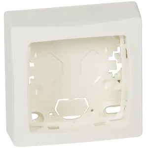 Cadre saillie 1 poste Appareillage saillie blanc – Image 2