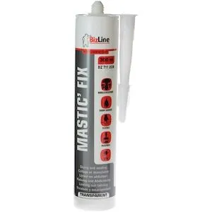 Mastic-colle MS polymère transparent 300 ml – Image 2