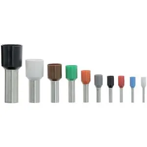 Embout de câblage simple 25 mm² noir (x 50) – Image 3