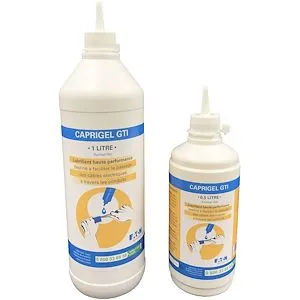 Bouteille de lubrifiant électrique Caprigel GTI 1L pour tout type de câble – Image 3