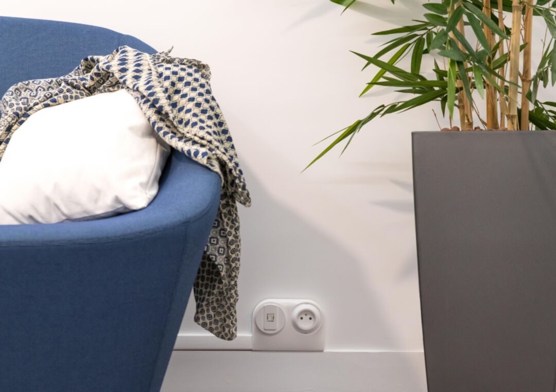 Boîtier simple pour appareillage OptimaTM blanc – Image 4